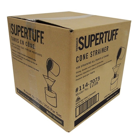 Trimaco Medium SuperTuff Cone Strainer, Medium Mesh0 11105